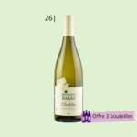 26/ Offre 3 Bouteilles : Chablis - Domaine Barat Blanc